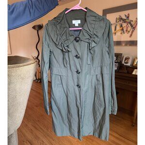 Ann Taylor Loft Olive Coat